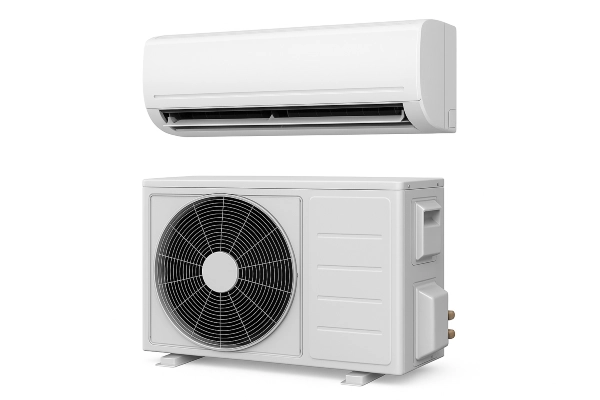 a mini split AC unit and an traditional AC unit showing from Leander Air Conditioning Repair in Leander, TX - 24 hour AC Repair Near Me