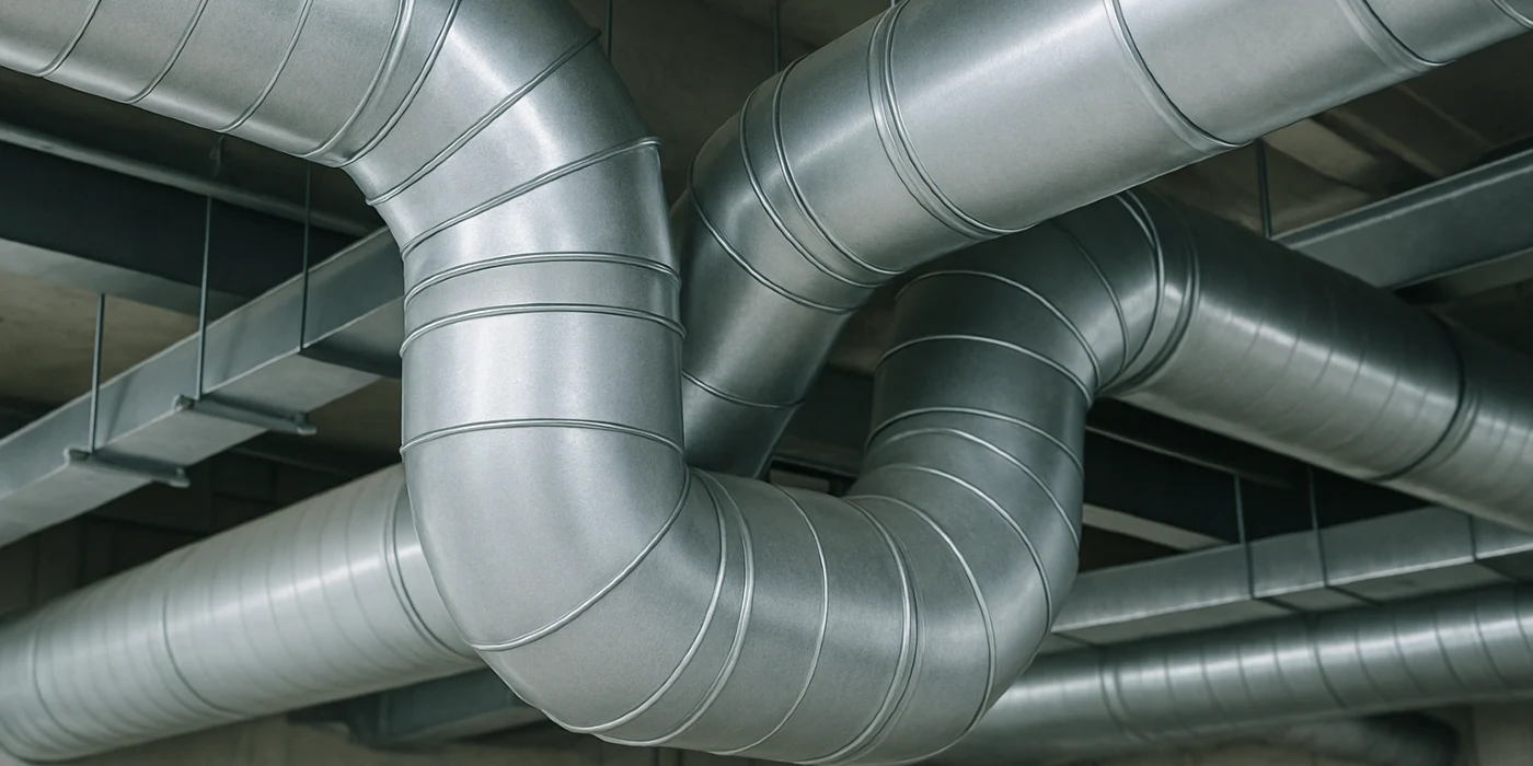 Metal air ducts from Leander Air Conditioning Repair in Leander, TX - Leander Air Conditioning Company
